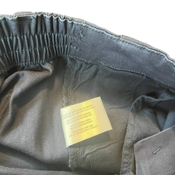 Women's NWT Gap Classic‎ Twill Pants Navy Size 4 - Picture 6 of 6